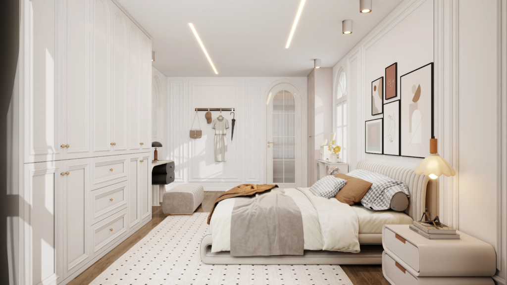 French-Style Bedroom