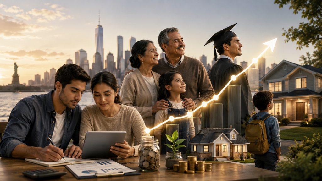 How Immigrants Build Generational Wealth Through Net Worth Tracking